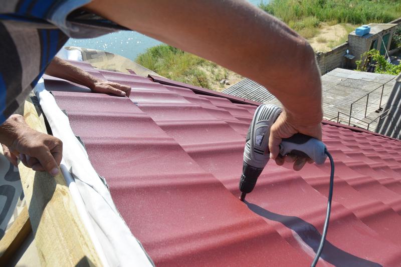 Metal roofing DIY project, metal roofing panels, 