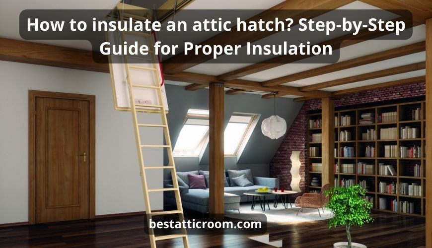 How to insulate an attic hatch? A Complete DIY Guide
