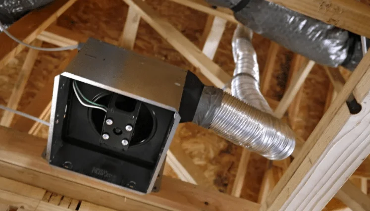 ventilation fan, cons of attic, hvac system