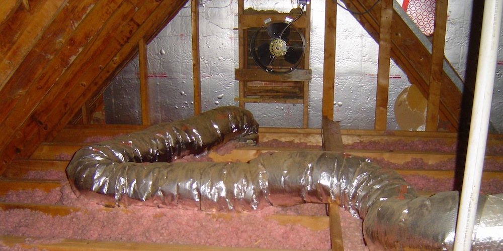 attic fans is kept cool